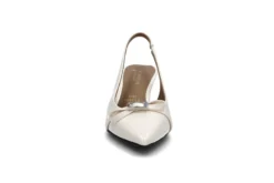 Elegant slingback pumps m/gel & sløyfe