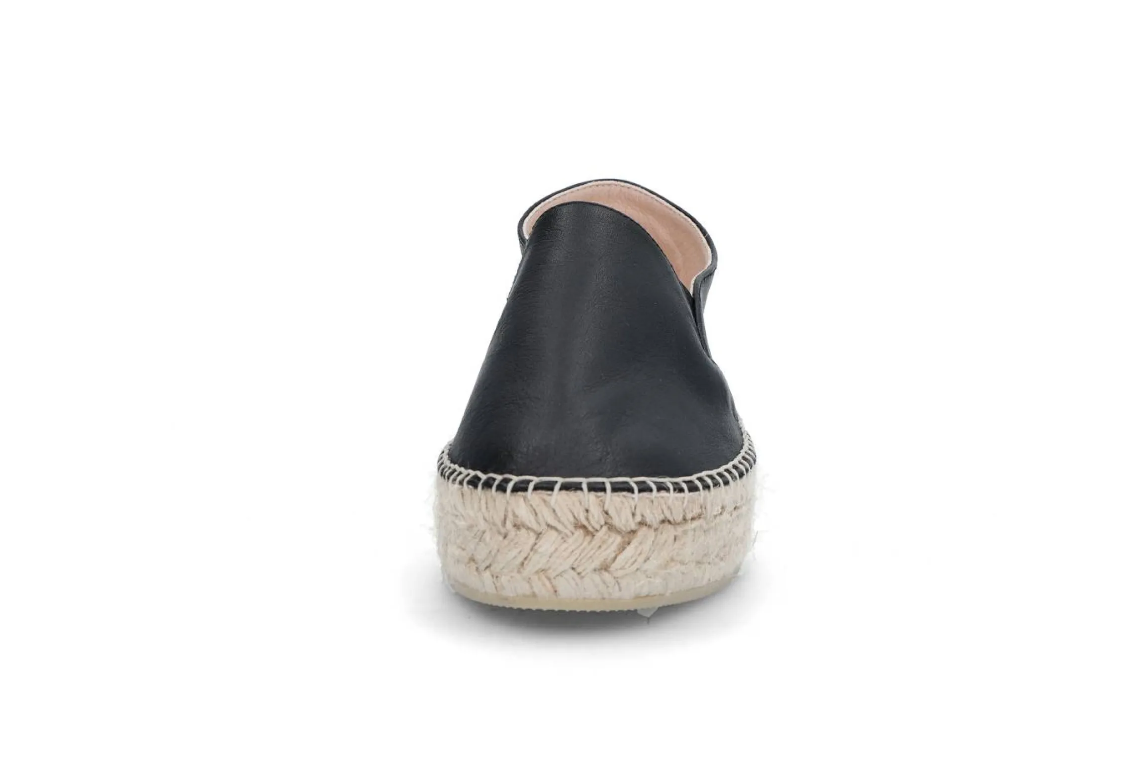 Espadrill i skinn