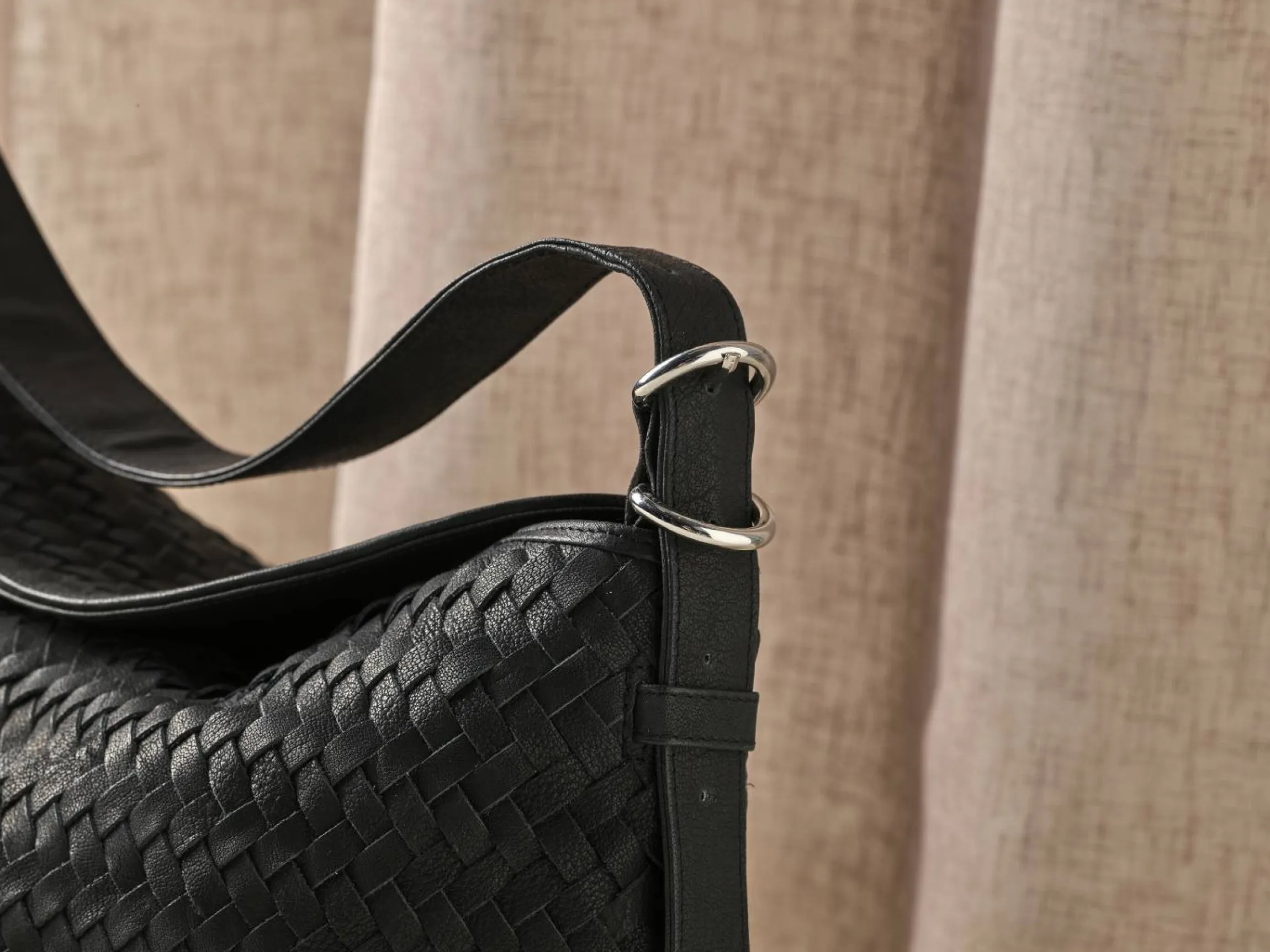Flettet skinn Tote bag