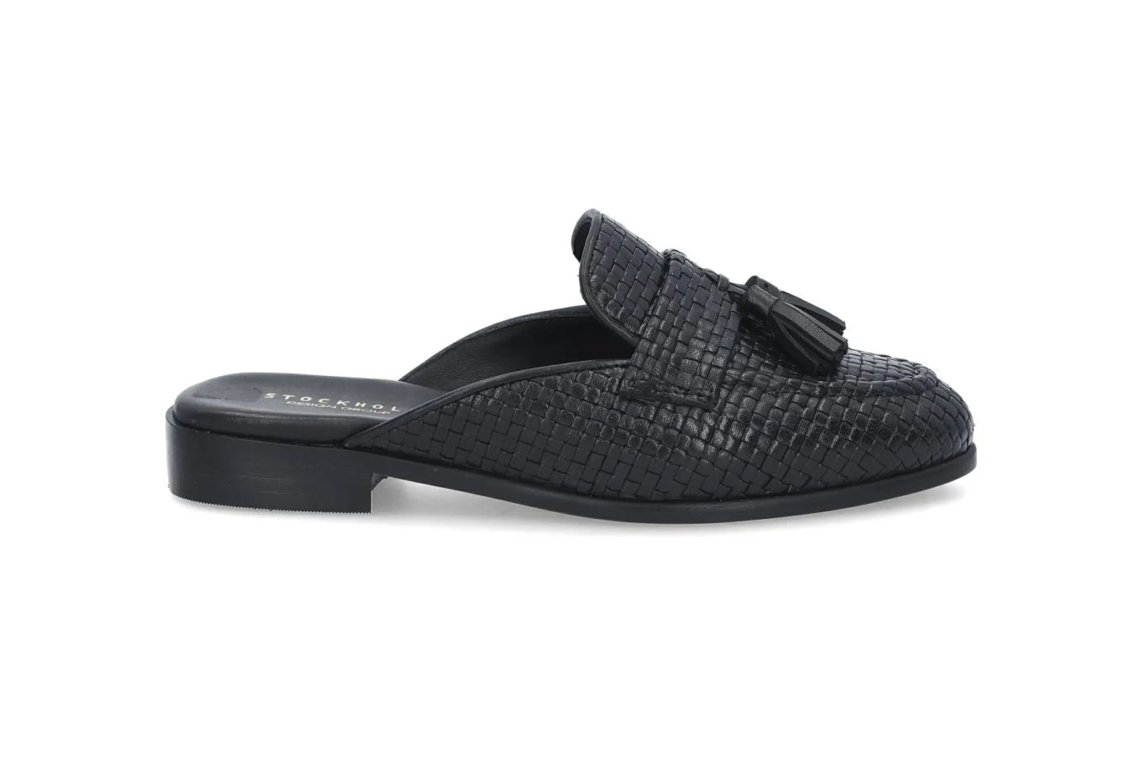 Interlace slip-in mokasin