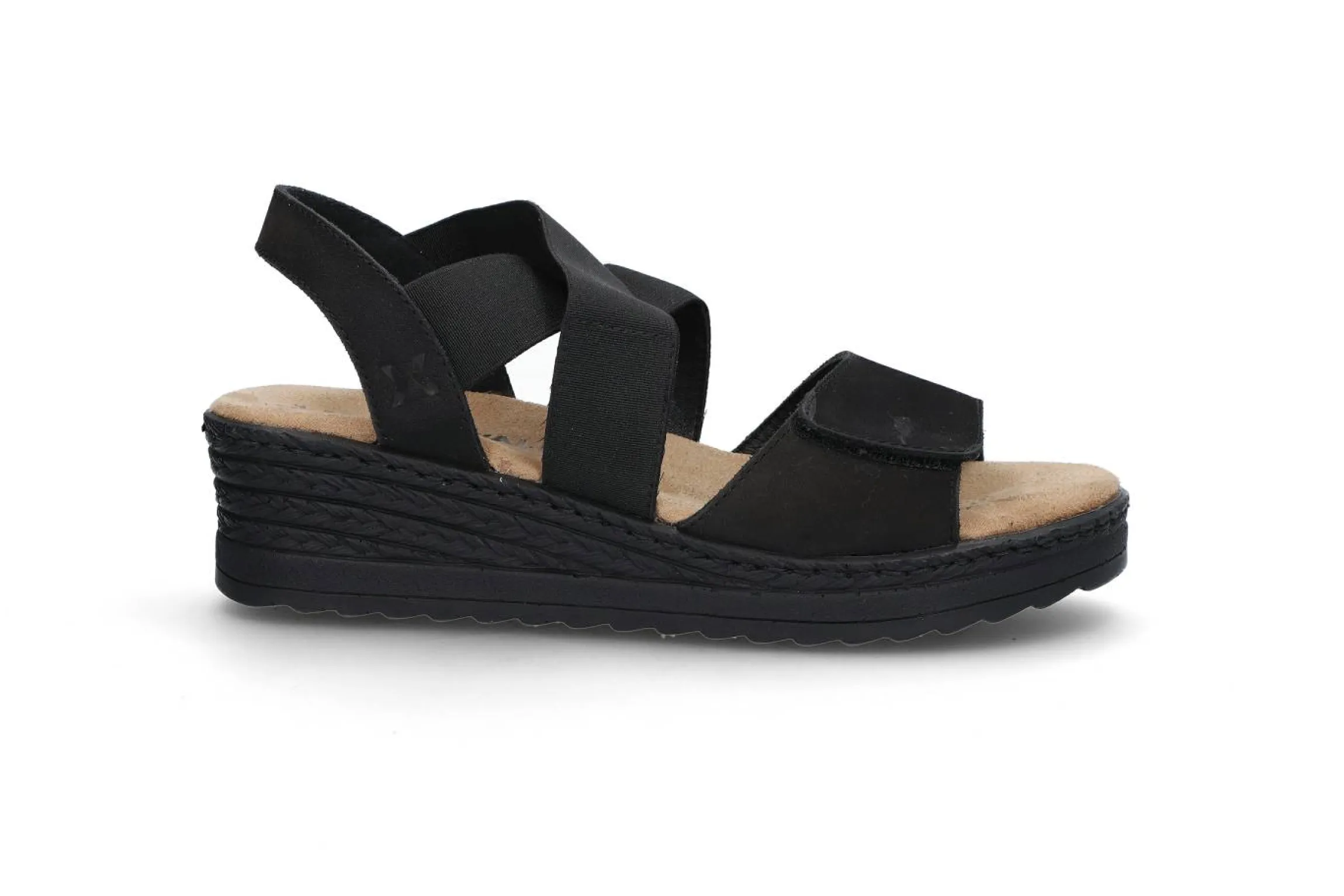 Komfortabel sandal i skinn