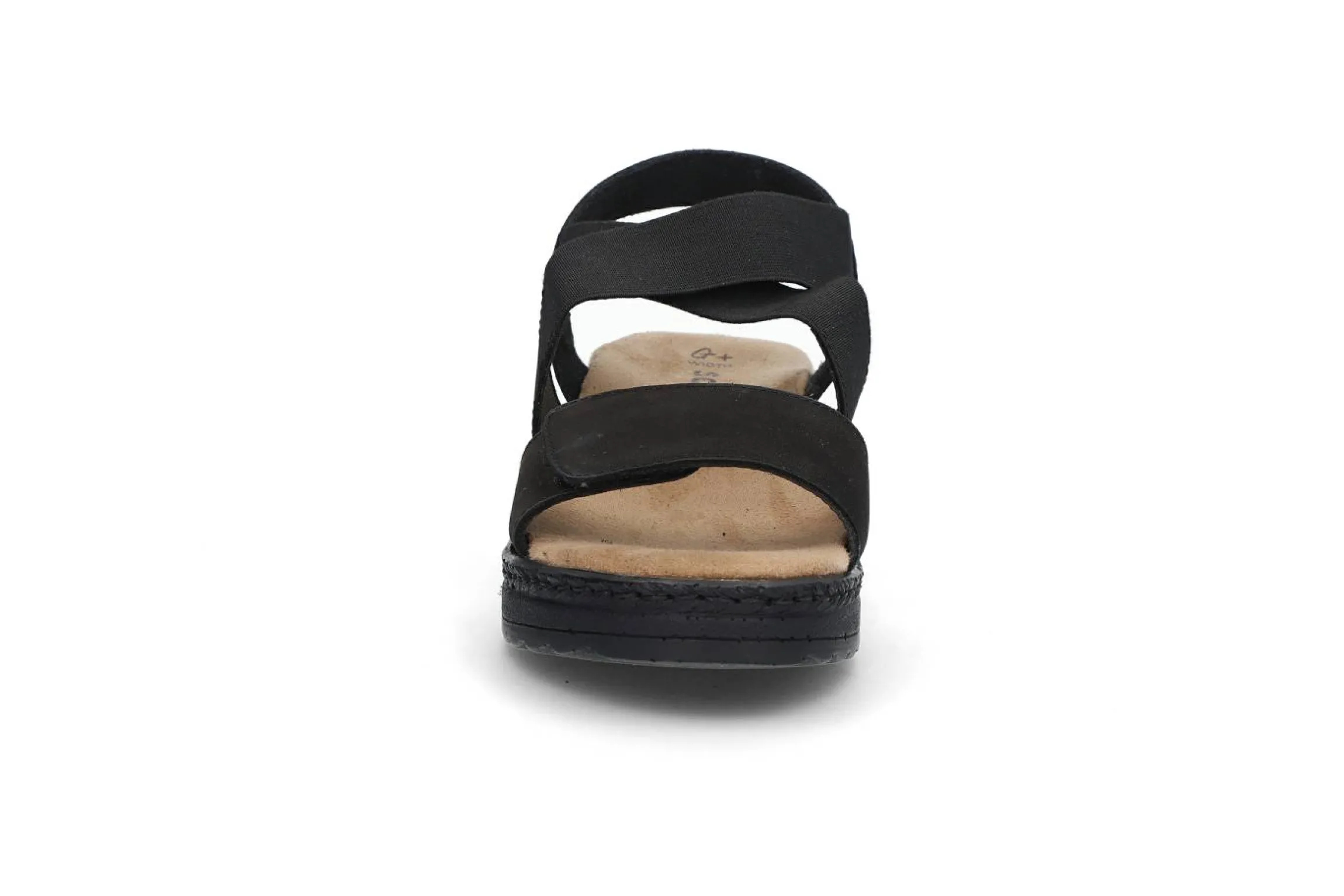 Komfortabel sandal i skinn