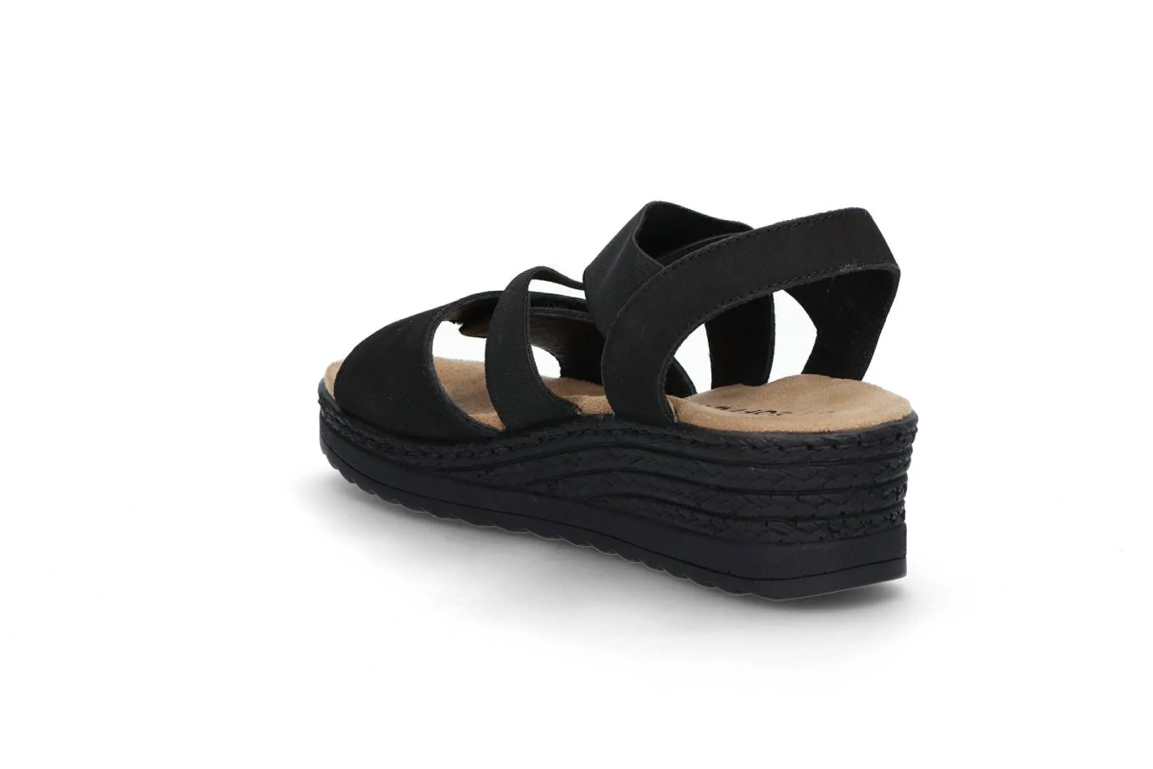 Komfortabel sandal i skinn