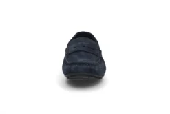 Loafer i semsket skinn