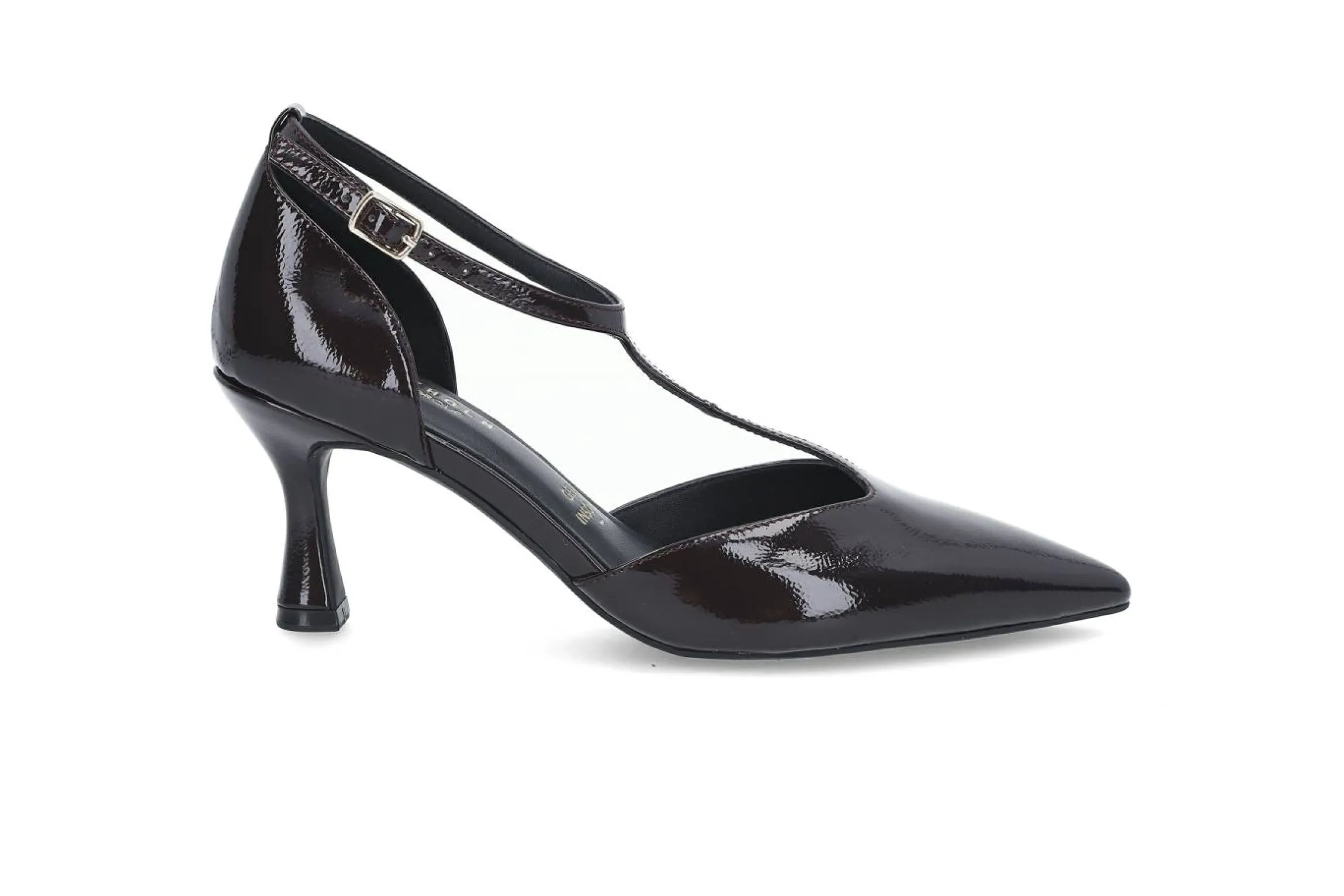 Pumps med T-rem og gelkomfort