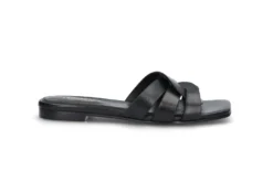 Slip-in skinnsandal