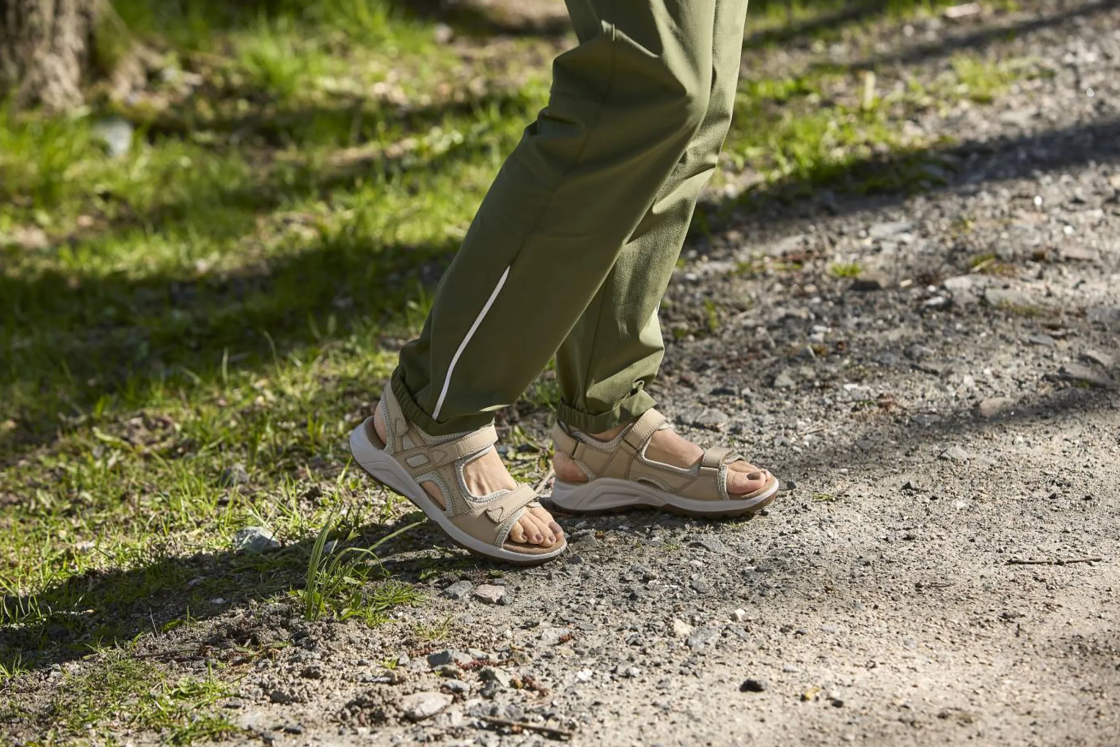 Sporty fritidssandal