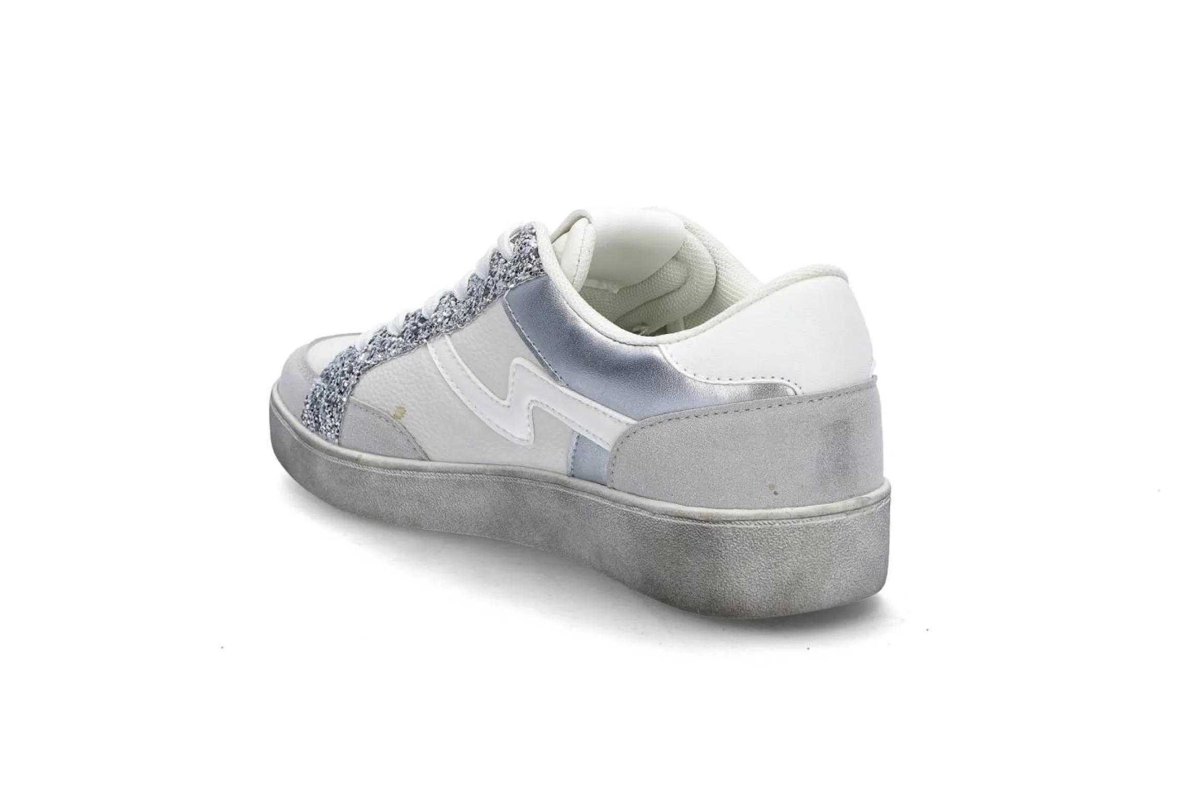 Sporty sneaker med glitter